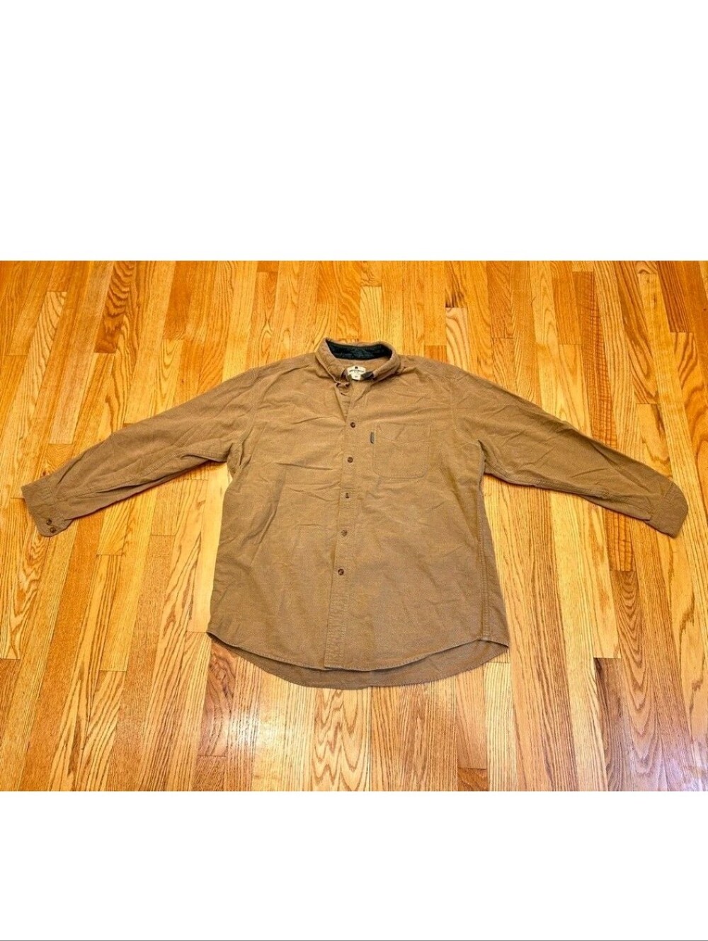 Woolrich chamois mens button up shirt 2XL VINTAGE